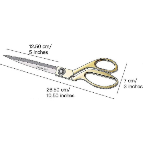 Large Ribbon Cutting Scissors for Ceremony, Gold Scissors 2