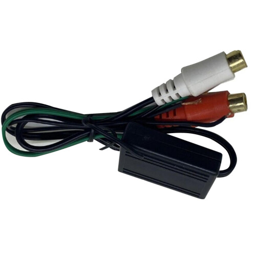 Speaker to 2 RCA line output converter (high/low input/output) for car audio 2