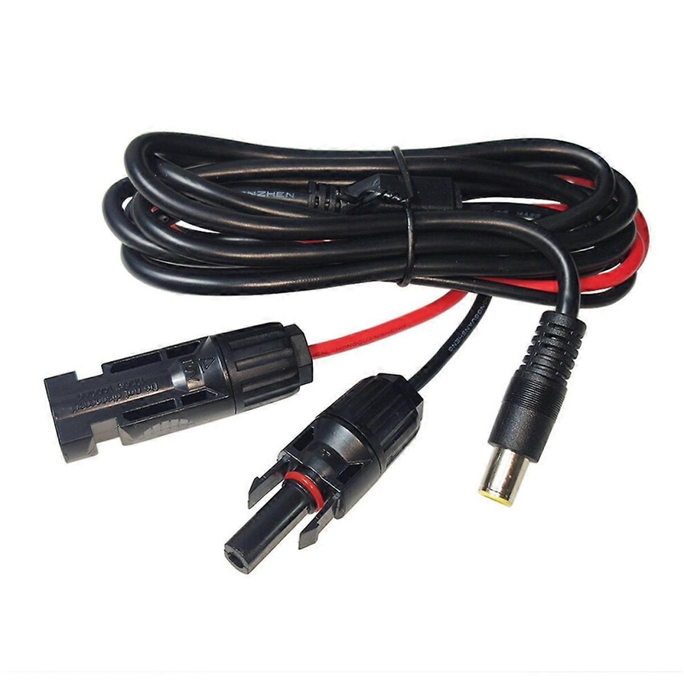 Photos - Solar Panel Adapter Cable 1.8M with DC5.5x2.5mm Converter for Portable Backup GZ Solar Connector to DC 8mm