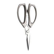 Heavy Duty Stainless Steel Kitchen Shears with Non‑Slip Grip for Poultry, Meat and Food Prep