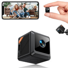 4K HD Wireless WiFi Bluetooth Quick Connect, Night Vision, Motion Detection, Cloud/SD Storage Nanny Cam