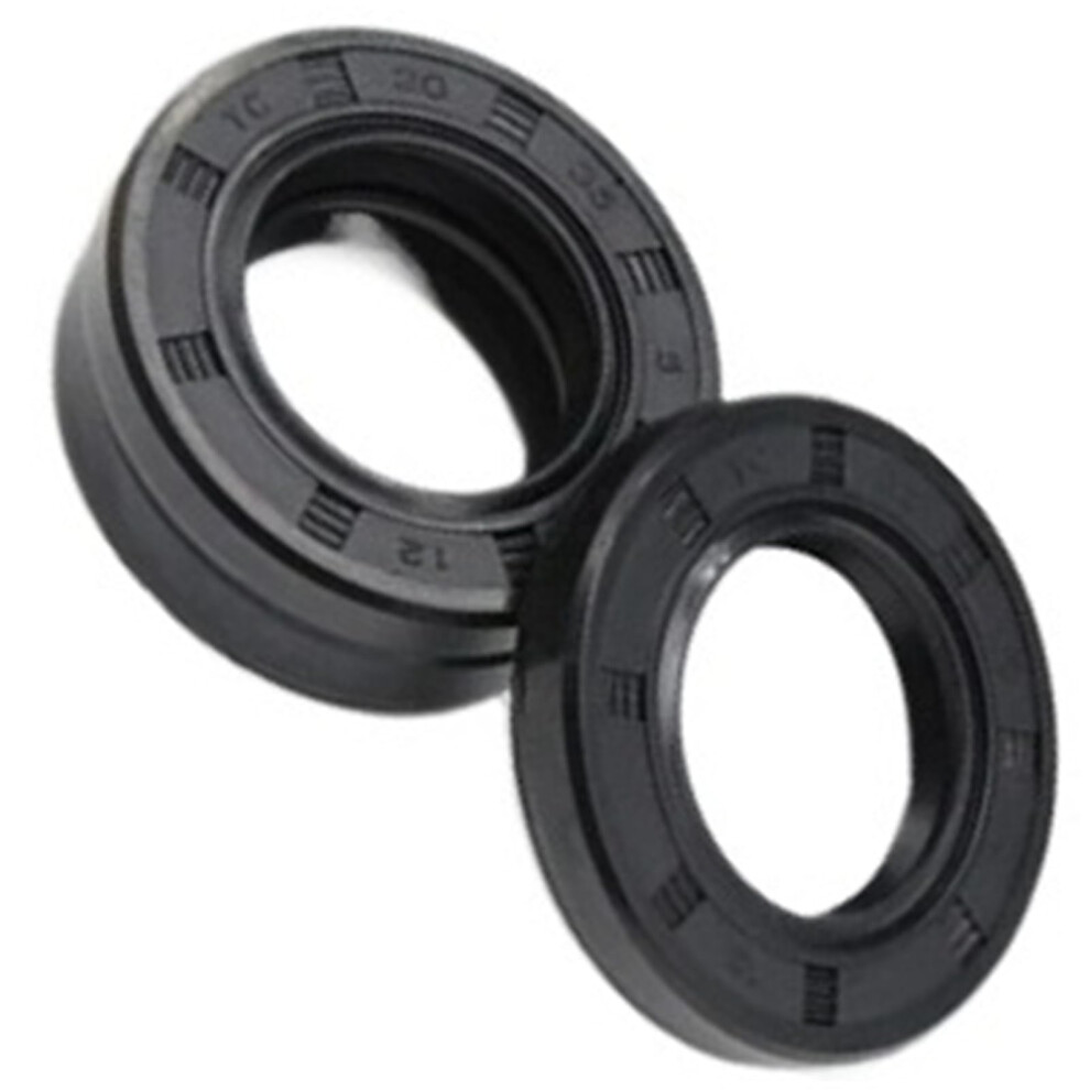 2Pcs 18Mm Shaft Nbr Double Lip Oil Seal Tc Type With Spring Temp Resistant 18X36x7mm 9199774931816