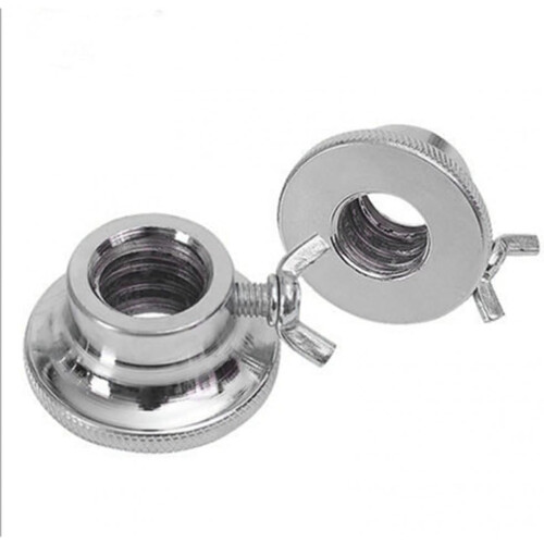 4pcs Steel Barbell Collars with AntiSlip Secure Grip Adjustable Locking for 25mm Dumbbell Bars 2