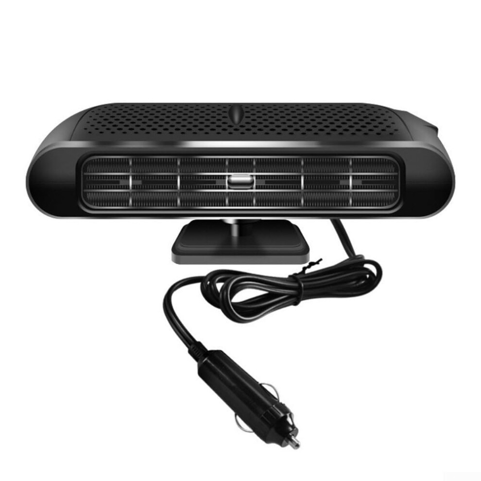 Portable Car Heater For Suv 12V With 360 Heating, Fast Defrost, Enhanced Airflow, Black/Silver 9189345515613