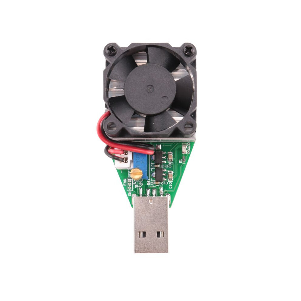 Usb 15W Battery Discharge Capacity Tester Adjustable Electronic Load Resistor 3.7-13V Voltage Accessories 6031240276843