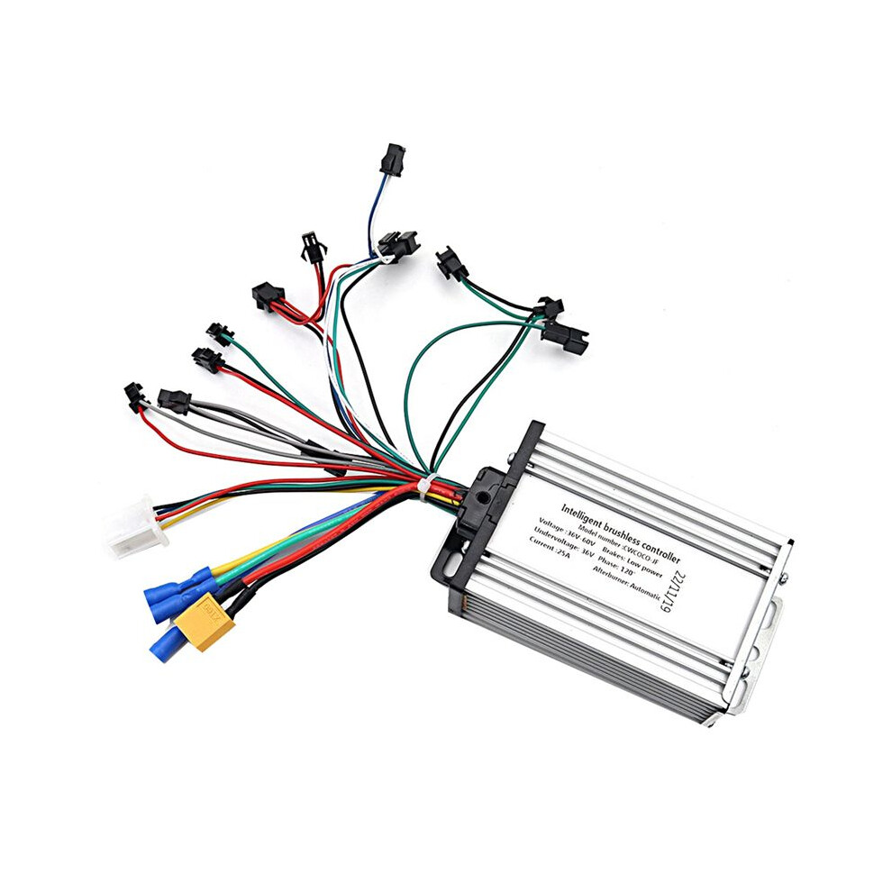 Electric Scooter 36V-60V 25A Controller 36V 48V 52V 60V Intelligent Brushless Controller 6 Tube Universal Controller 6033934162364