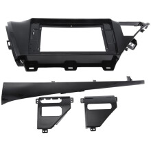 Fascia per Autoradio 2 Din da 10,1 Pollici per  Camry 2018 2019 2020 2021 Pannello Stereo Montaggio su Cruscotto Cornice Kit di Rivestimento
