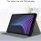Capa PU para Teclast P26T 10,1 Polegadas Tablet PU Leather+TPU Tablet Stand P26T 10,1 Polegada Protection Case Cinza 4