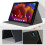 Capa PU para Teclast P26T 10,1 Polegadas Tablet PU Leather+TPU Tablet Stand P26T 10,1 Polegada Protection Case Cinza 5