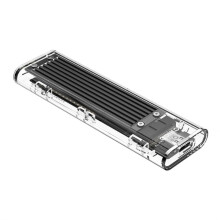 ORICO Tragbares HDD Mobile FestplattengehäUse SSD Transparentes FestplattengehäUse USB 3.1 FestplattengehäUse M2 Mobile Festplattenbox