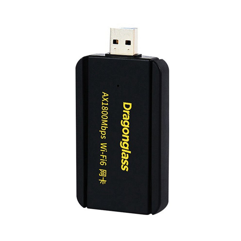 Dragonglass Wireless Lan Adapter Usb3.0 Wi-Fi6 1800M Wireless Lan Ethernet Wi-Fi Dongle 1800Mbps2.4g 5.8G Dual Band Wireless Lan 6033904800937