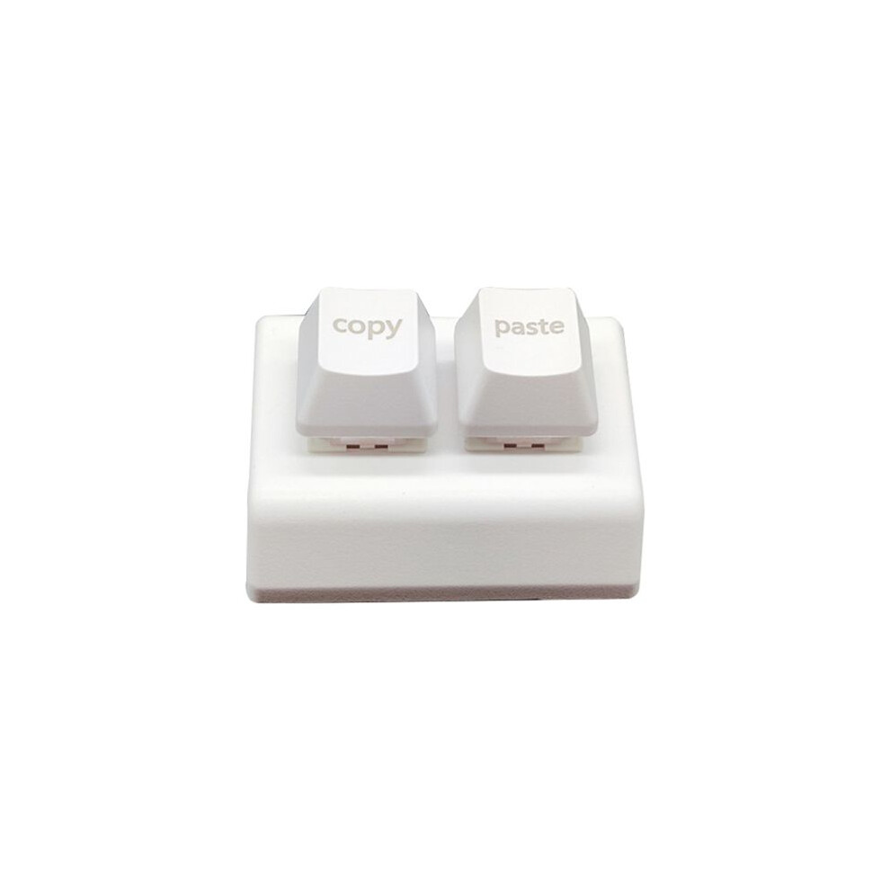 Macro Programming Keyboard Rgb Custom 2 Keys Keyboard Copy And Paste Osu Keyboard Gaming Hotswap Keypad White 6032683789020