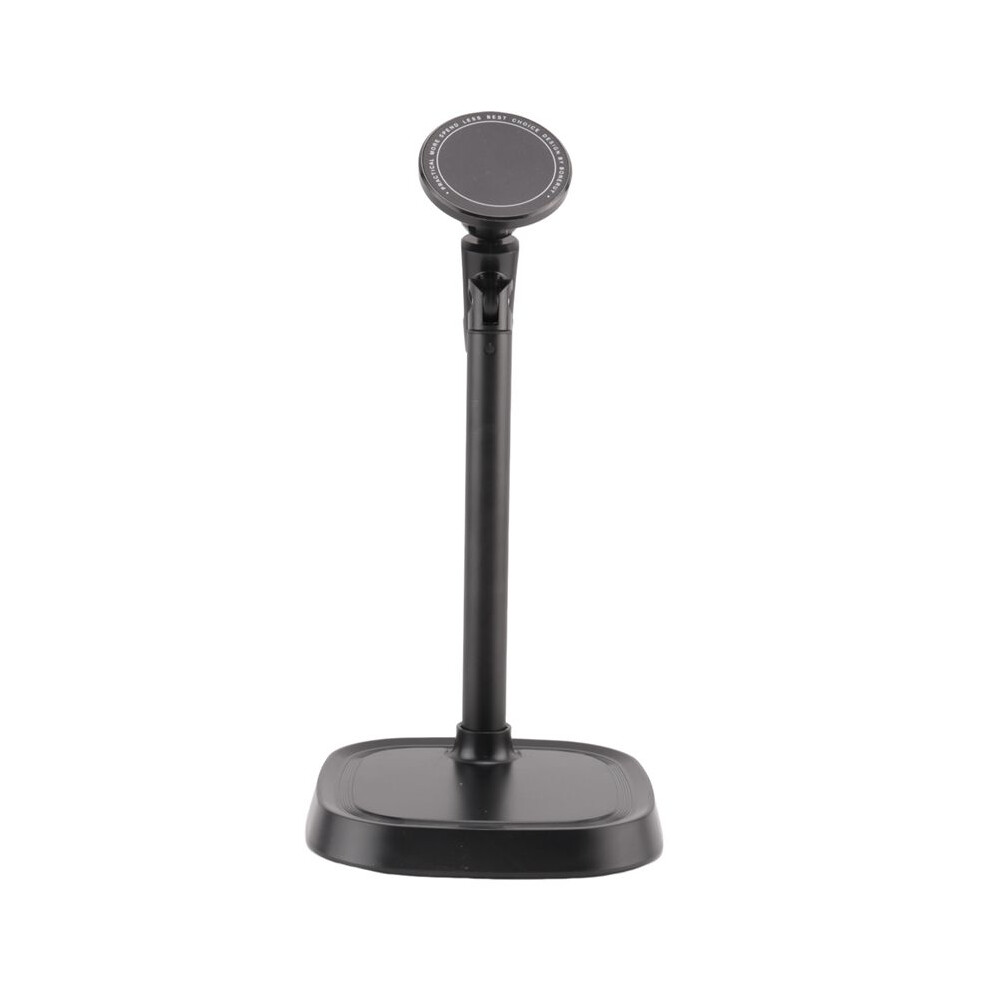 Aluminum Alloy Bracket For Desktop Live Streaming Conference Mobile Phone Magnetic Suction Bracket, Black 6031160472875