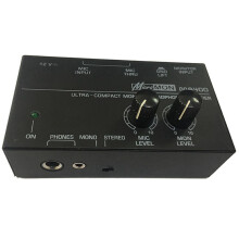 Neuer MA400 KopfhöRer-VorverstäRker, Mikrofon-VorverstäRker, Audio, 6,35 mm und 3,5 mm KopfhöRerausgäNge, Mixer, EU-Stecker