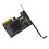 USB3.2 Expansion Card GEN2X2 20Gbps PCIE 4X Adapter TYPE-C Front A-KEY/TYPE-E 2