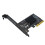 USB3.2-Erweiterungskarte GEN2X2 20 Gbit/S PCIE 4X-Adapter TYPE-C Front A-KEY/TYPE-E 3