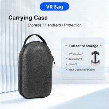 VR-Tragetasche für Meta Quest 3, Kompatibel mit Quest 2 Hard Large Space Protection Bag VR-ZubehöR