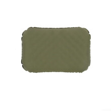 Lightweight Inflatable Pillow Neck Support For Travel And Camping Green Quick Inflate Deflate Soft