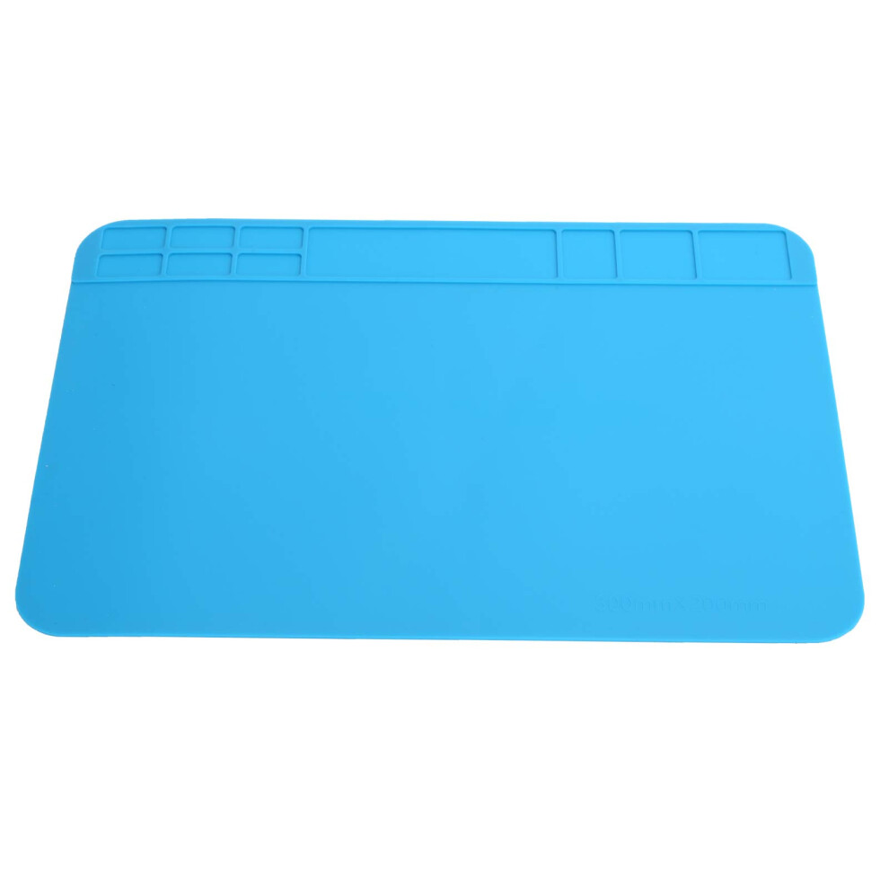 Soldering Mat Heat Resistant Silicone Pad With Magnetic Sections For Phone And Computer Work 9199774933520