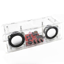 DIY Stereo Speaker Soldering Practice Kit Bluetooth Compatible Beginner Friendly Complete With Components PCB Enclosure