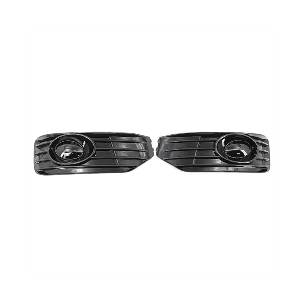 1 Pair Front Bumper Fog Cover Grill For Transporter T5 T5.1 Sportline 2010-2015 No Hole Light 6032210693318
