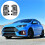 1Pair Front Bumper Fog Lights Daytime Driving Lights for  Focus  2016-2018 3
