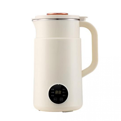 US PlugMultifunctional Nut Milk Maker Automatic Soy Machine Sharp Blade Design Heat Preservation Function US Plug Homemade Almond Oat Machine