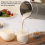 US PlugMultifunctional Nut Milk Maker Automatic Soy Machine Sharp Blade Design Heat Preservation Function US Plug Homemade Almond Oat Machine 5
