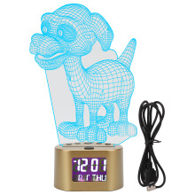 Touch Lamp With Remote Color Changing 3D Visual Effect Lamp Hologram Lamp Home Decor Lamp Energy Saving Smart Touch Design Unique Lighting Effects