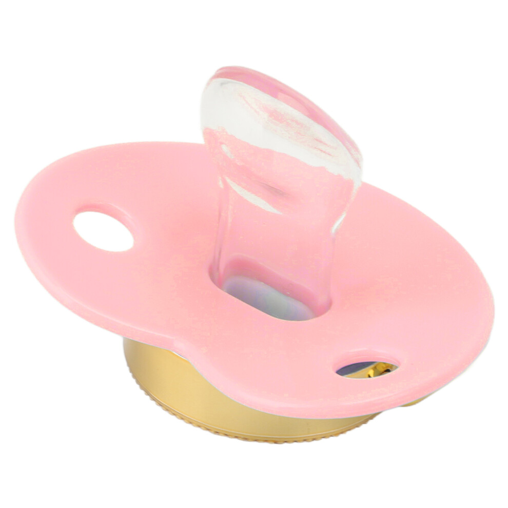 Stunning Rhinestone Baby Pacifier 6-18M Bpa Free Silicone Pink