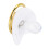 Baby Pacifier 6-18 Months Silicone Bling Anti-Static White 16