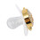 Baby Pacifier 6-18 Months Silicone Bling Anti-Static White 10