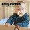 Baby Pacifier 6-18 Months Silicone Bling Anti-Static White 6