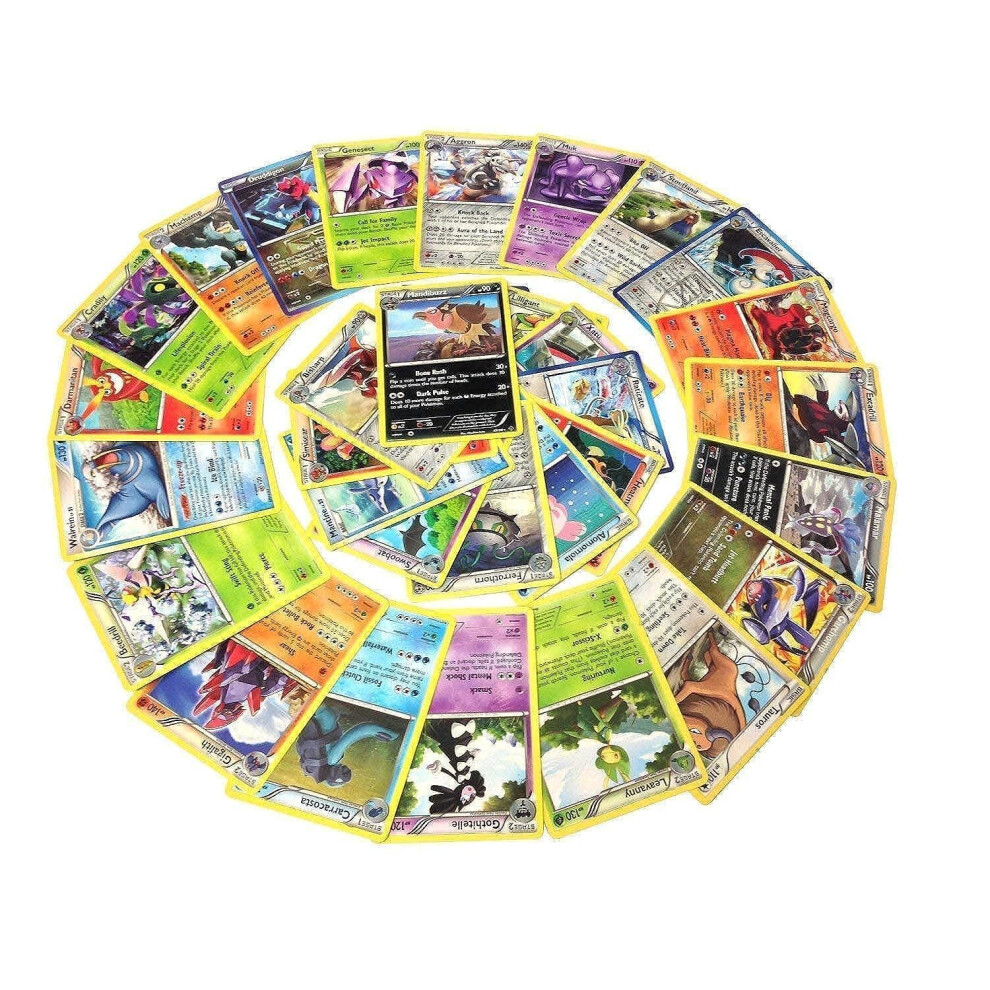 Pokémon 25 Rare Pokemon Cards With 100 Hp Or Higher (Assorted Lot With No Duplicates)