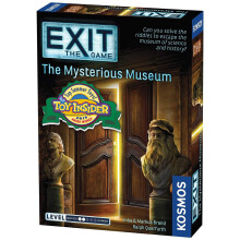 Thames & Kosmos - EXIT: The Mysterious Museum - Level: 2/5 - Unique Escape Room Game - 1-4 Players - Puzzle Solving Strategy Board Games for Adults &