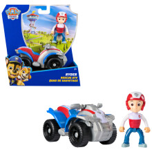 Paw Patrol, Ryder's ATV Toy Vehicle with Collectible Action Figure, Sustainably Minded Kids' Toys for Boys & Girls Aged 3 and Up