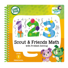 LeapFrog 460703 Scout and Friends Maths 3D Activity Book Learning Toy, Multi-Colour, One Size