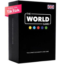The World Game - Geography Card Game - Educational Board Game for Kids, Family & Adults - Learning Game for Teenage Boys & Girls