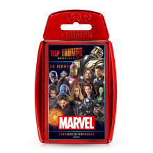 Top Trumps Marvel Cinematic Universe Special Card Game, Play with Black Widow, Iron Man, Black Panther, Thanos and Loki, Educational makes a great gi