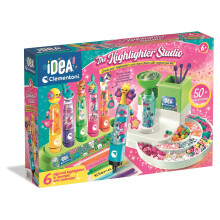Clementoni- DIY Highlighter Marker Kit: with Filters, Inks & Endless Colours and Accessories (7+ Years)