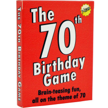 GoForItGames.com The 70th Birthday Game. The happiest way to say Happy 70th Birthday for everyone looking for 70th birthday gifts for men or 70th bir