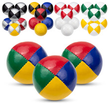 Juggle Dream 3x Pro Thud Juggling Balls - Set of 3 Professional Juggling Balls with Free Online Learning Video, Perfect for Beginners and Experts (Mu