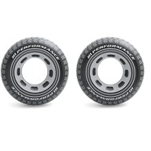 Intex - Swimming tube Giant car tyre 91cm (Pack of 2)