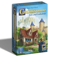Hans im Gluck | Carcassonne: Inns & Cathedrals Expansion 1 Refresh | Board Game Expansion | Ages 7+ | 2-6 Players | 45 Minutes Playing Time