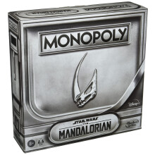 Monopoly: Star Wars The Mandalorian Edition Board Game, Inspired by The Mandalorian Season 2, Protect Grogu from Imperial Enemies