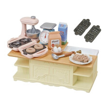 Sylvanian Families Kitchen Island - dollhouse furniture 5442