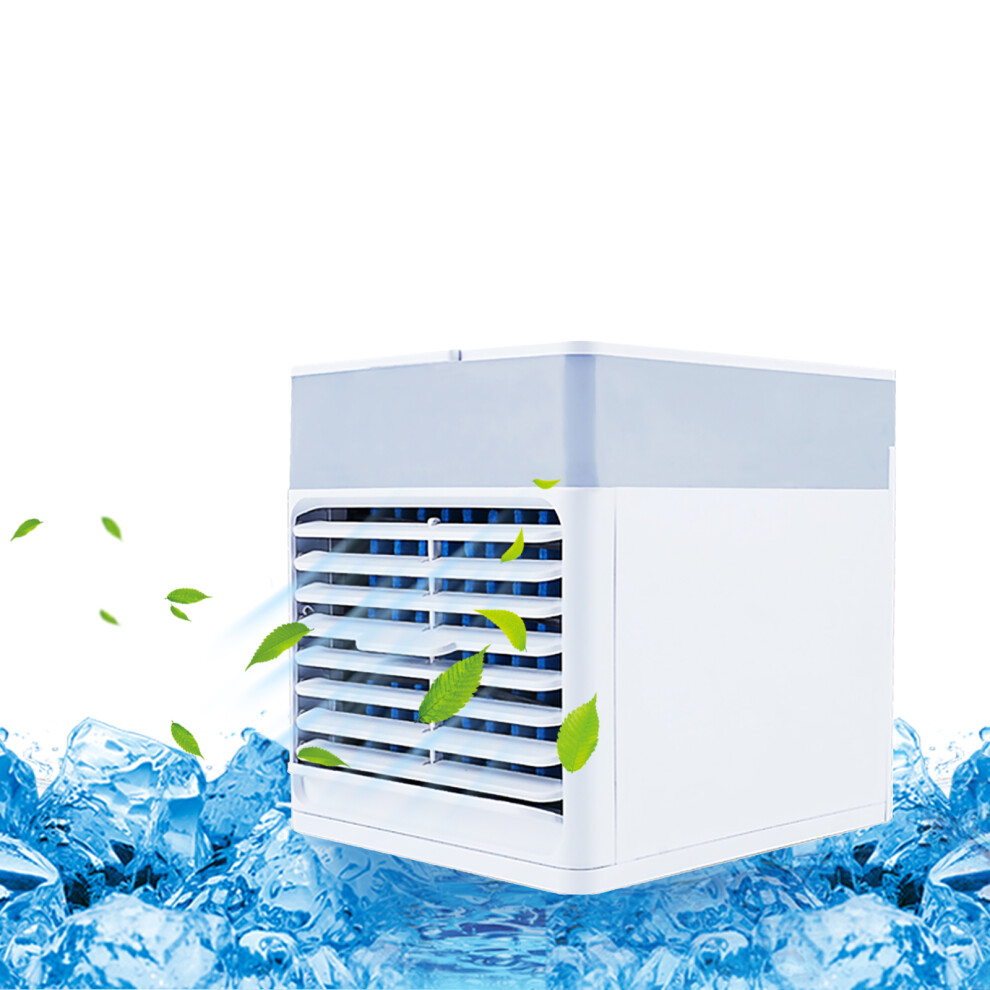 Desktop Air Cooler 500Ml Mini Usb Fan With 3 Speeds, Quiet Evaporative Cooling 5061374962955