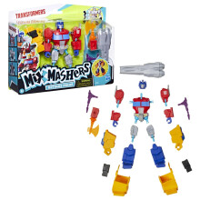 Transformers MixMashers Optimus Prime Custom Mix-And-Match Deluxe Action Figure & Accessories