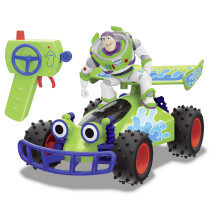 Jada Toys Disney Pixar Toy Story 4 Turbo Buggy W/Buzz Radio Control Vehicle, 2.4 Ghz, 1: 24
