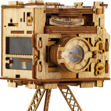 iDventure Cluebox PRO - Sherlock's Photocamera - Escape Room game - Puzzle box - 3D wooden puzzle - sequential puzzle - 3D puzzles for adults - brain